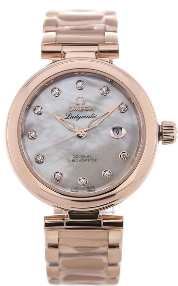 Omega Damklocka 425.60.34.20.55.004 De Ville Ladymatic Co-Axial 34mm - Omega