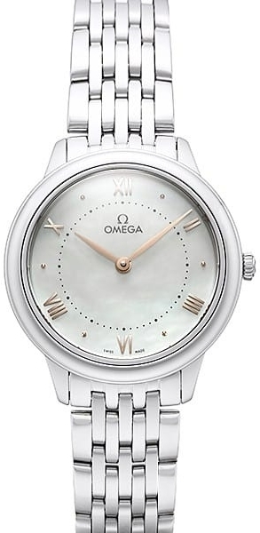 Omega Damklocka 434.10.30.60.05.001 De Ville Prestige Vit/Stål Ø30 - Omega