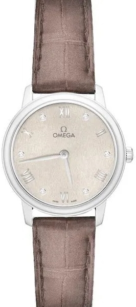 Omega Damklocka 434.13.28.60.59.001 De Ville Prestige Beige/Läder - Omega