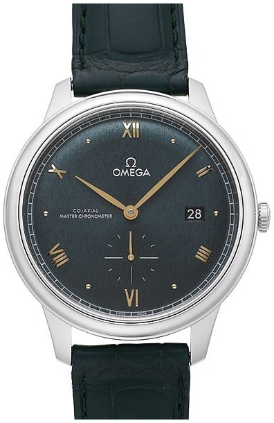 Omega Herrklocka 434.13.41.20.10.001 De Ville Prestige Grön/Läder - Omega