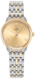 Omega Damklocka 434.20.28.60.08.001 De Ville Prestige Guld/18 karat - Omega