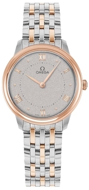Omega Damklocka 434.20.30.60.02.001 De Ville Prestige Grå/18 karat - Omega