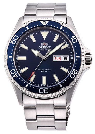 Orient Herrklocka RA-AA0002L Mako III Blå/Stål Ø42 mm - Orient
