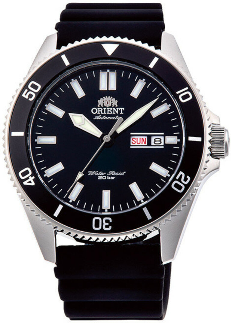 Orient Herrklocka RA-AA0010B39B Kanno Svart/Gummi Ø44 mm - Orient