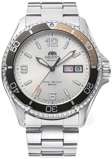 Orient Herrklocka RA-AA0821S39B Mako Iii Silverfärgad/Stål Ø41.8 mm