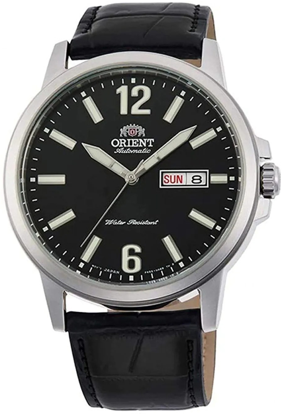 Orient Herrklocka RA-AA0C04B39B Contemporary Svart/Läder Ø43 mm