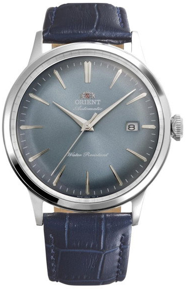 Orient Herrklocka RA-AC0030L30B Bambino Blå/Läder Ø40.5 mm