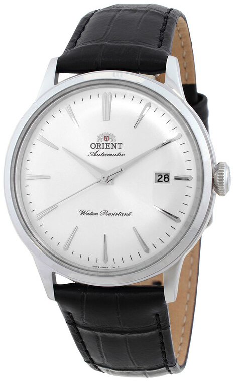 Orient Herrklocka RA-AC0031S30B Bambino Silverf&auml;rgad/L&auml;der &Oslash;40.5 mm