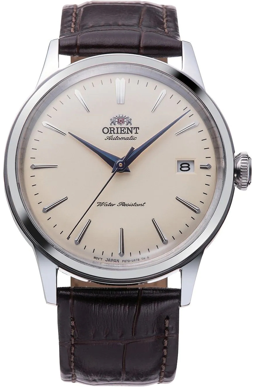 Orient Herrklocka RA-AC0M04Y30B Bambino Antikvit/Läder Ø38 mm