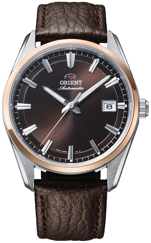 Orient Herrklocka RA-AC0R03Y30B Stretto Brun/Läder Ø38 mm