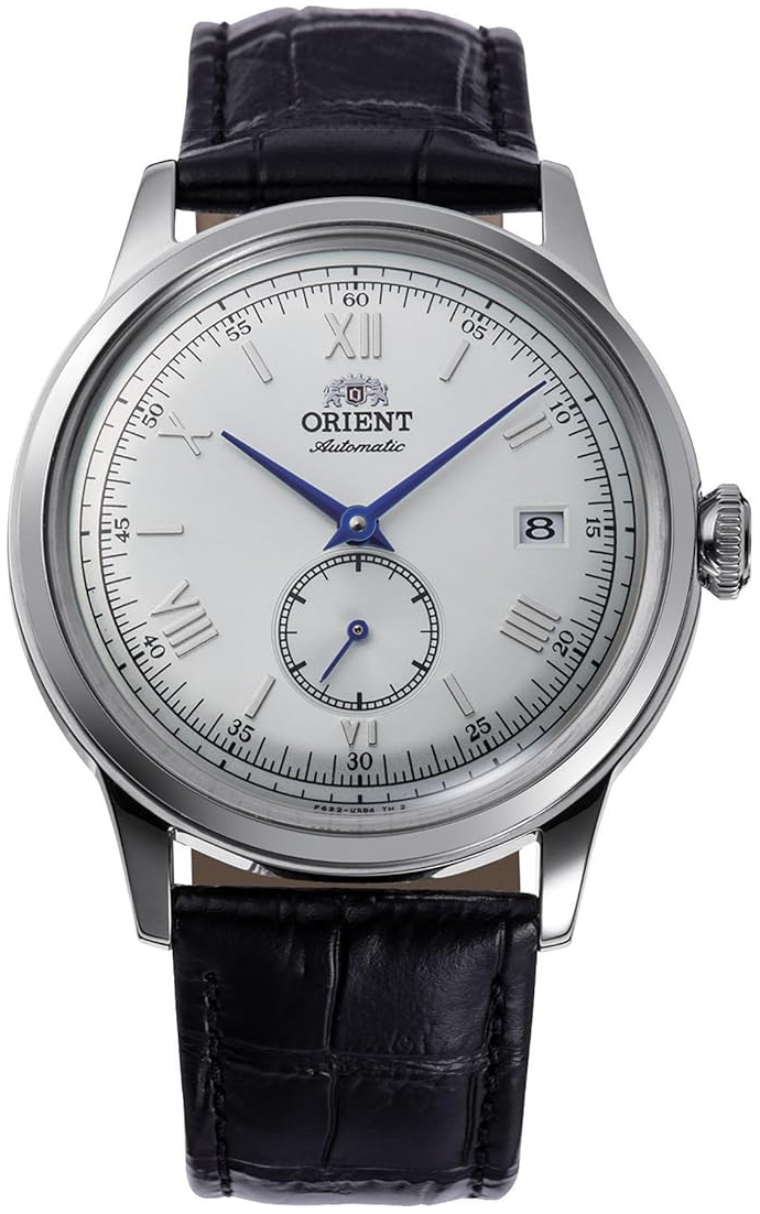 Orient Herrklocka RA-AP0104S30B Bambino Vit/Läder Ø38.4 mm