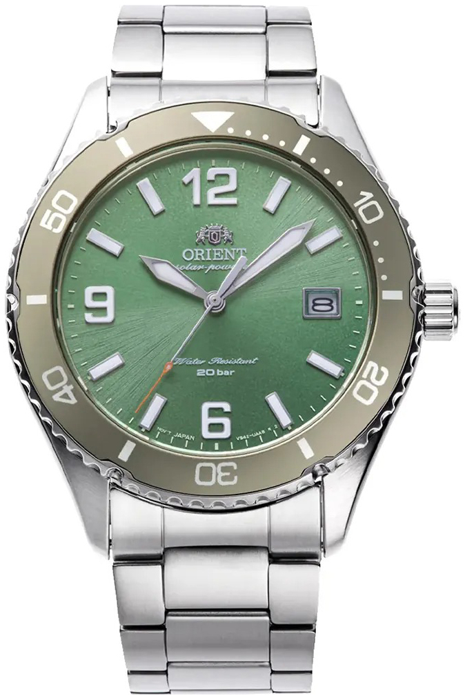 Orient Herrklocka RA-WJ0001E10B Sports Grön/Stål Ø39.9 mm - Orient