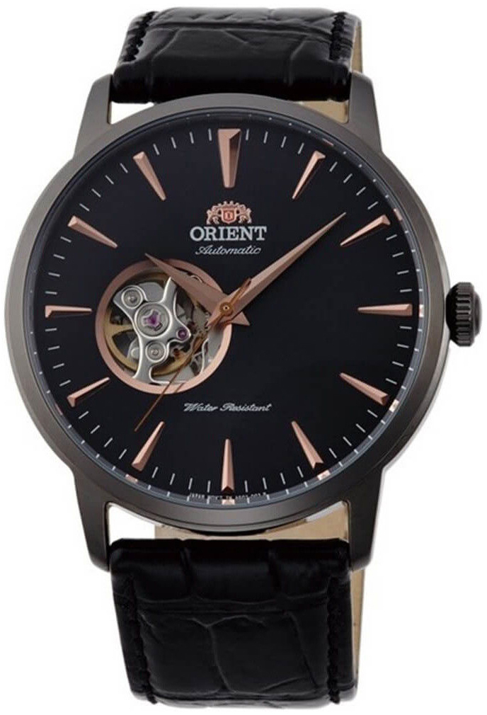 Orient Herrklocka TAG02001B0 Contemporary Svart/L&auml;der &Oslash;41 mm