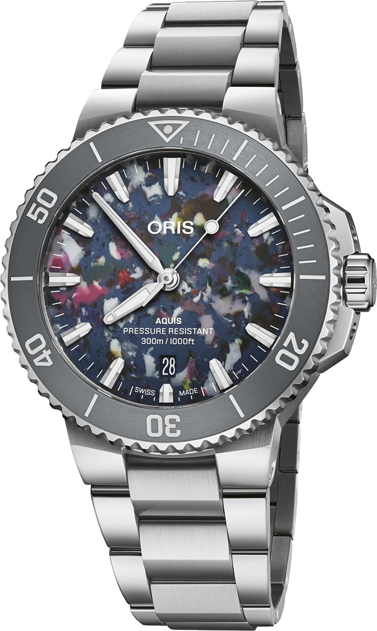 Oris Herrklocka 01 733 7787 4150-07 8 22 04PEB Aquis Upcycle - Oris
