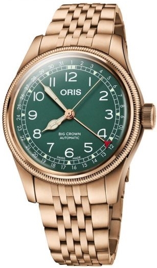 Oris Herrklocka 01 754 7741 3167-07 8 20 01 Big Crown Grön/Stål - Oris