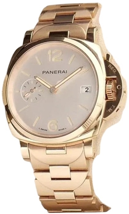 Panerai PAM01326 Luminor Due Vit/18 karat roséguld Ø38 mm - Panerai
