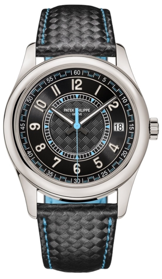 Patek Philippe Herrklocka 6007G-011 Calatrava Svart/L&auml;der &Oslash;40 mm