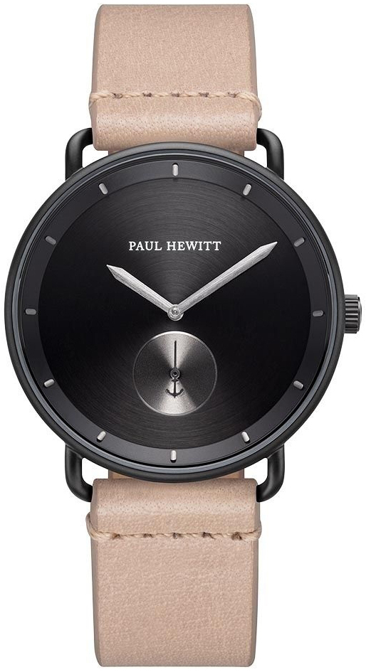 Paul Hewitt Herrklocka PH-BW-BGM-BS-56M Breakwater Svart/Läder Ø42 - Paul Hewitt