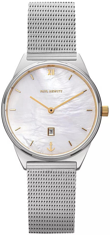 Paul Hewitt Damklocka PH004748 Hewitt Vit/Stål Ø33 mm - Paul Hewitt