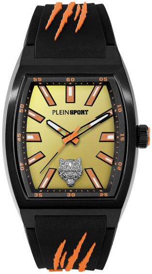 Philipp Plein Herrklocka PSRBA0123 Gaze Gul/Gummi
