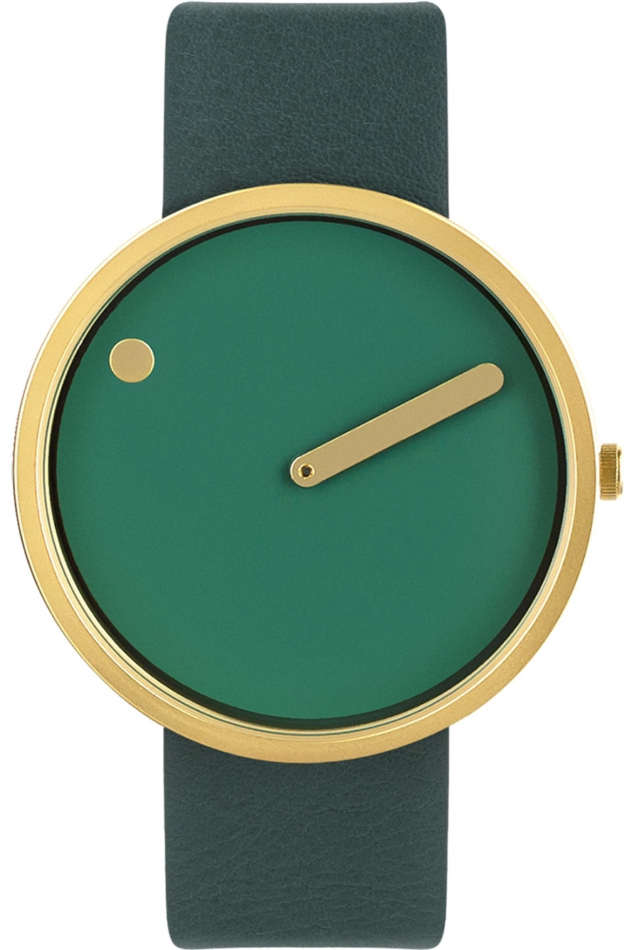 PICTO 43377-6620MG Classic Grön/Läder Ø40 mm - PICTO