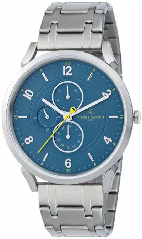 Pierre Cardin Herrklocka CPI.2056 Pigalle Boulevard Blå/Stål Ø44 mm - Pierre Cardin