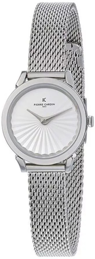 Pierre Cardin Damklocka CPI.2505 Pigalle Plissee Silverfärgad/Stål - Pierre Cardin