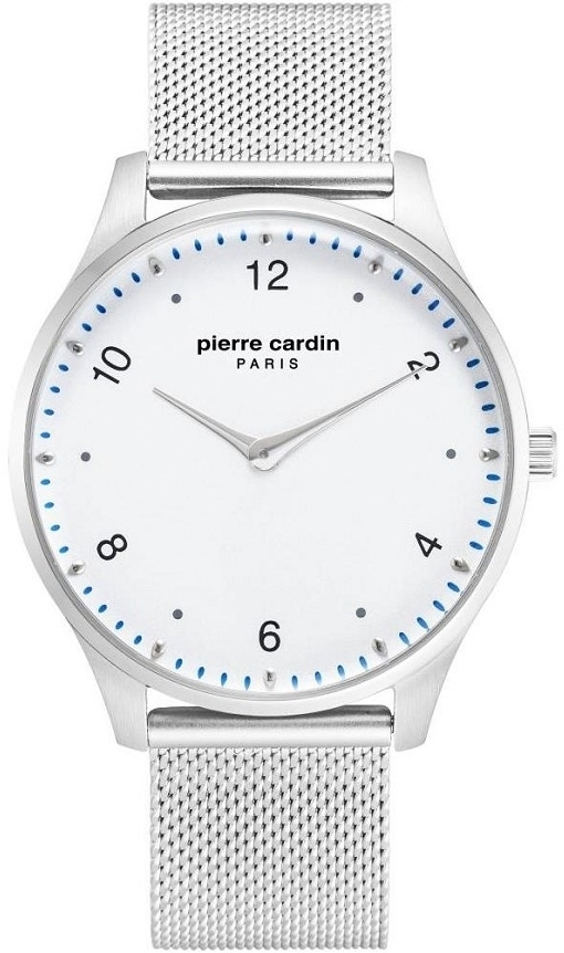 Pierre Cardin Herrklocka PC902711F201 La Gloire Vit/Stål Ø43 mm - Pierre Cardin