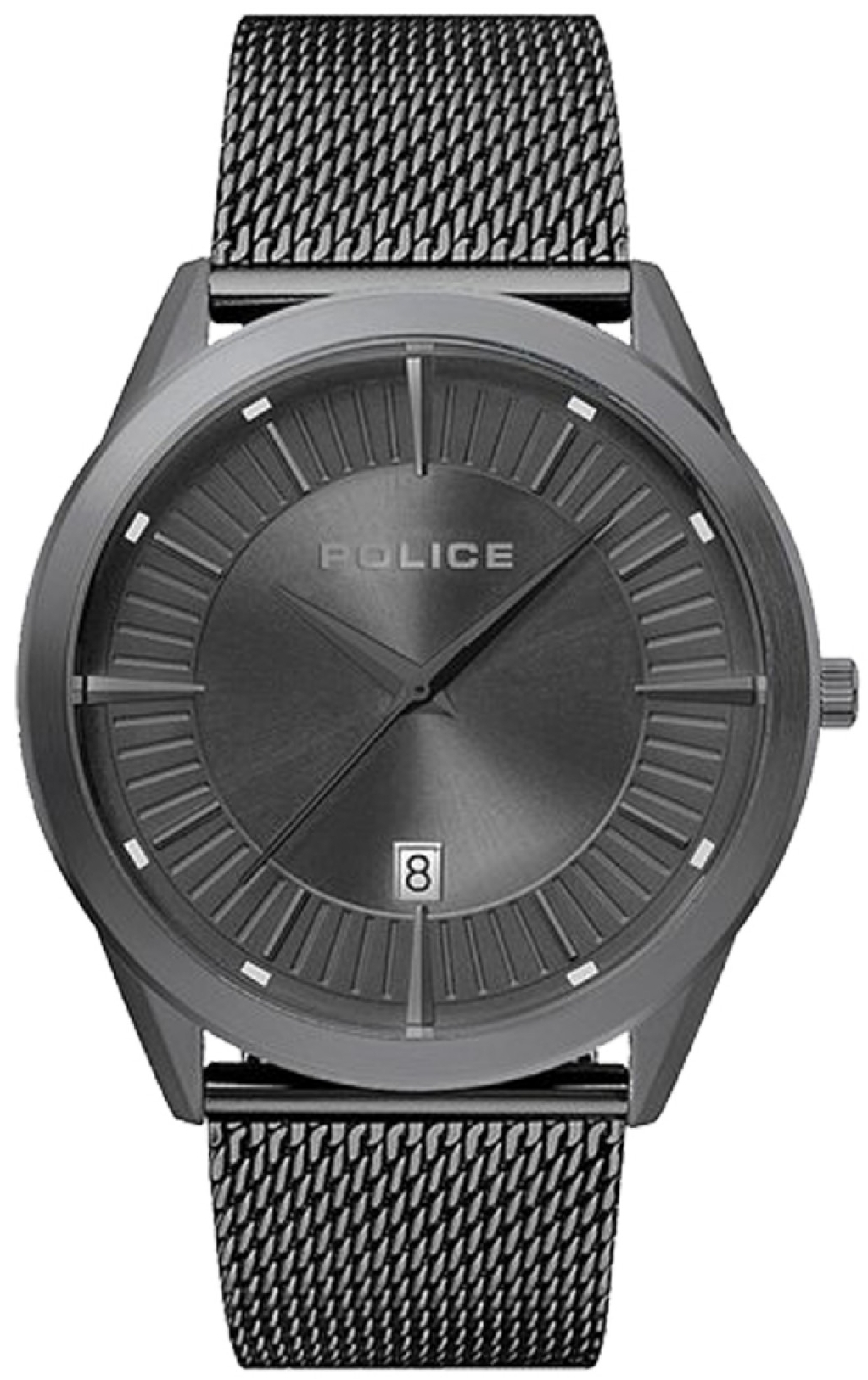Police Herrklocka P15305JSU61MM Patriot Grå/Stål Ø44 mm - Police