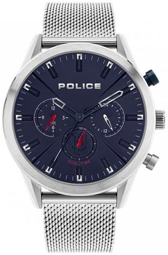 Police Herrklocka P16021JS03MM Classic Svart/Stål Ø45 mm