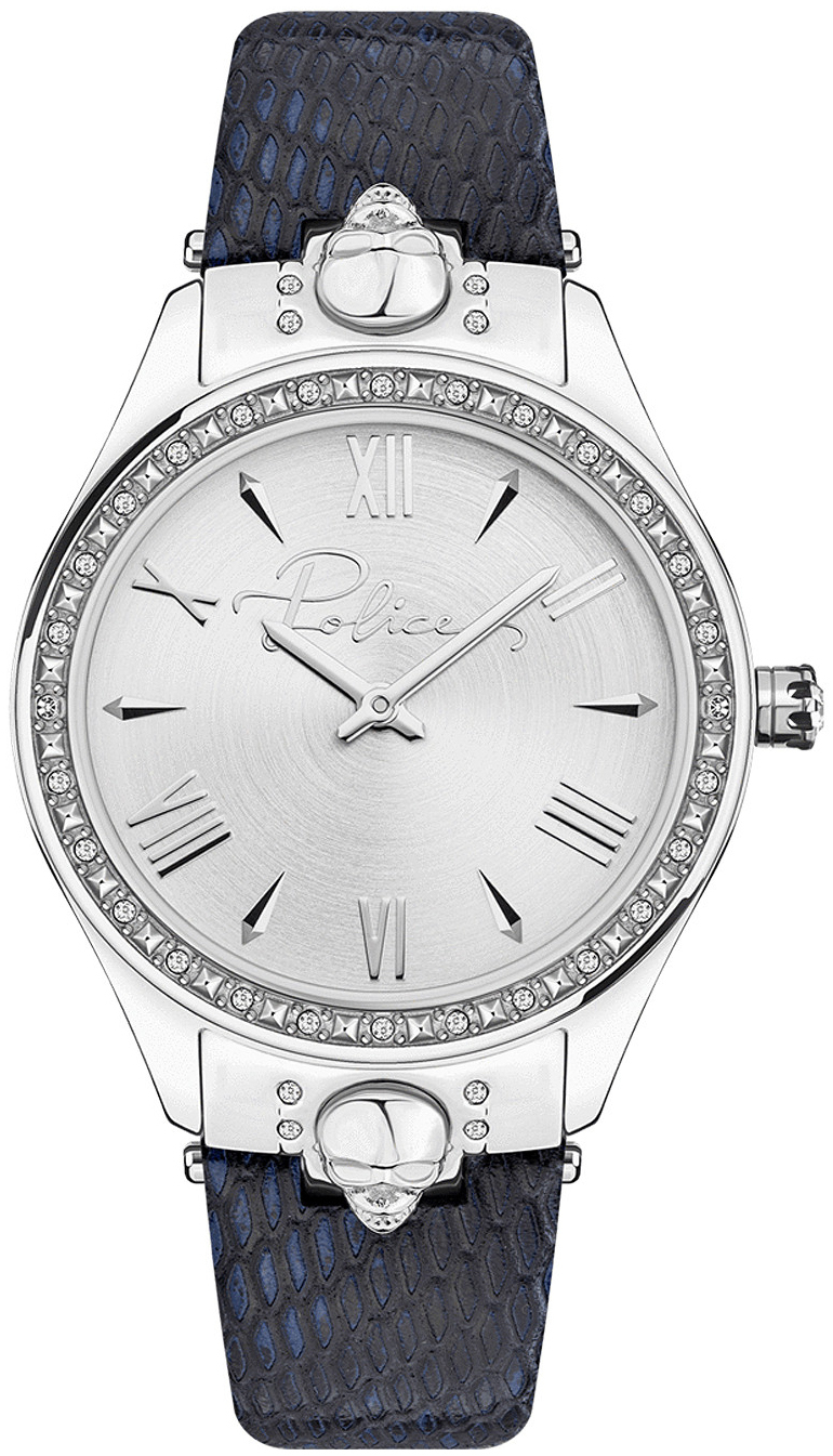 Police Damklocka PEWLA2109503 Pahia Silverfärgad/Läder Ø36 mm - Police