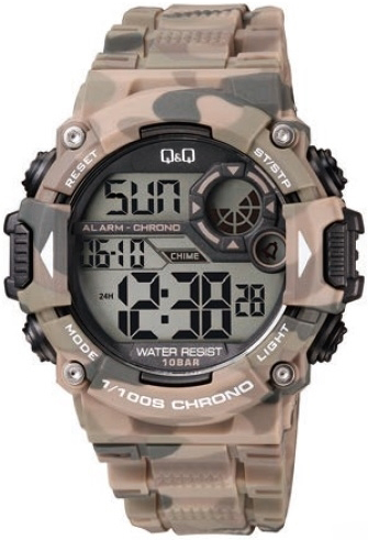Q&Q Herrklocka M146J004Y Classic LCD/Resinplast Ø48 mm