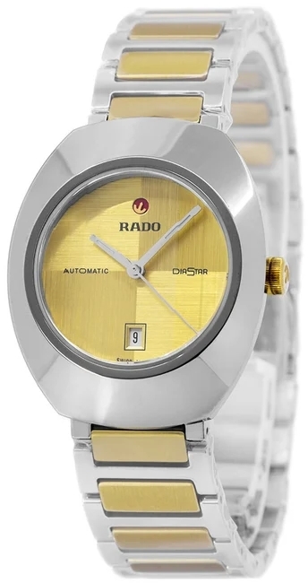 Rado Damklocka R12170253 Diastar Guld/Gulguldtonat st&aring;l &Oslash;30 mm