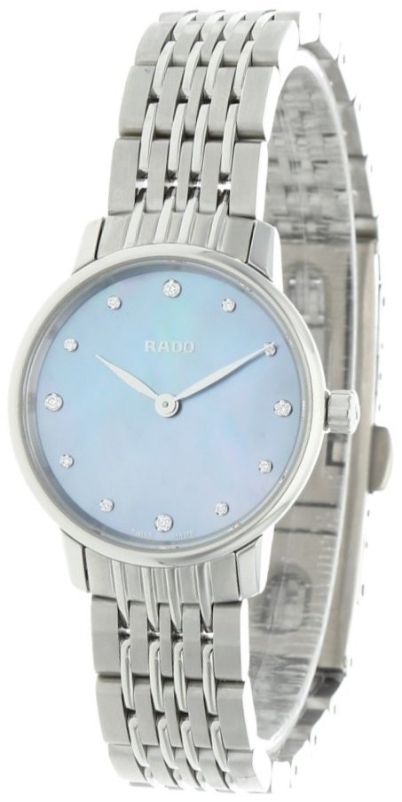 Rado Damklocka R22897903 Coupole Svart/Stål Ø27 mm - Rado