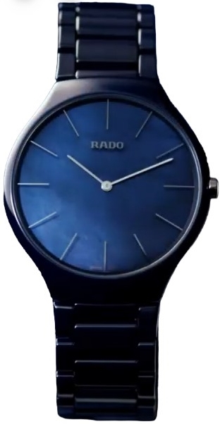 Rado Herrklocka R27005902 True Blå/Keramik Ø39 mm - Rado
