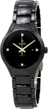 Rado Damklocka R27242712 True Svart/Keramik Ø30 mm - Rado
