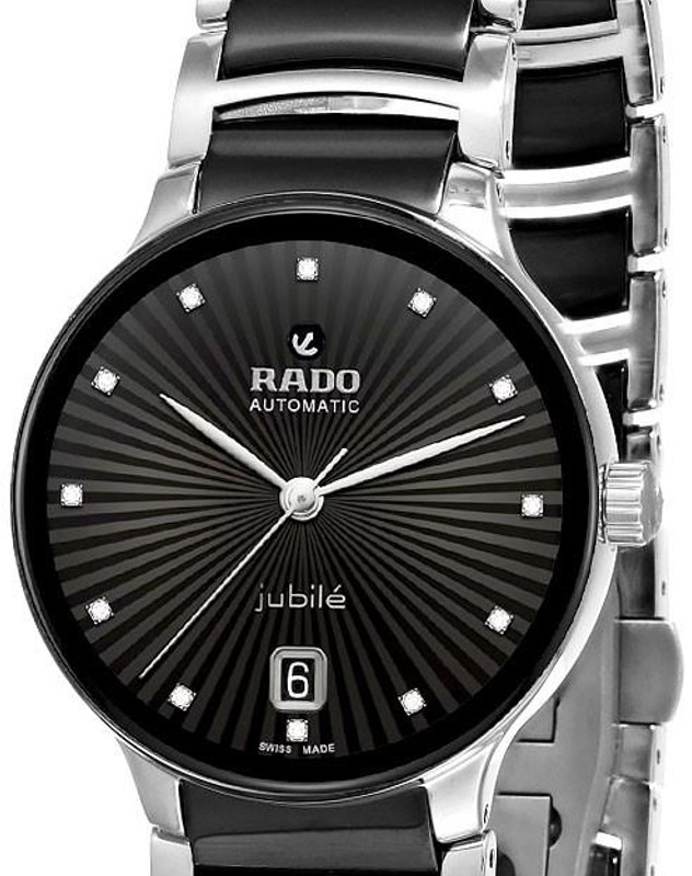 Rado Damklocka R30031742 Centrix Svart/Keramik Ø35 mm - Rado