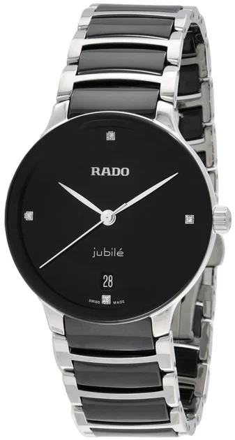 Rado Damklocka R30040712 Centrix Svart/Keramik &Oslash;35 mm