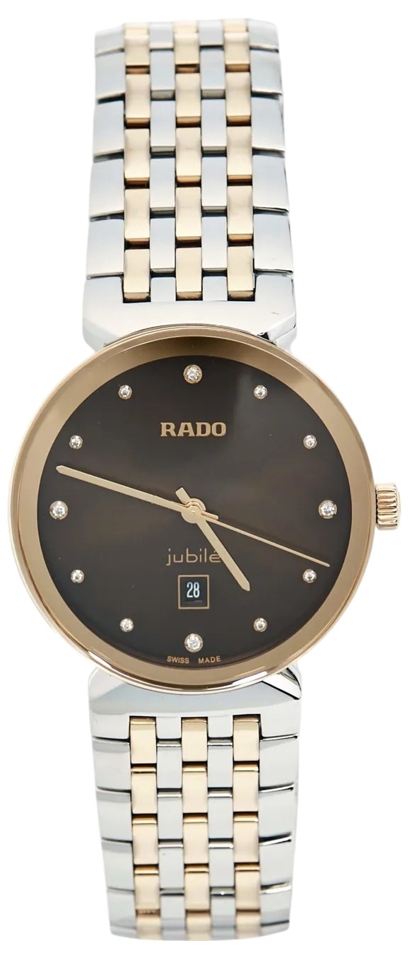 Rado Damklocka R48913763 Florence Brun/Stål Ø30 mm - Rado