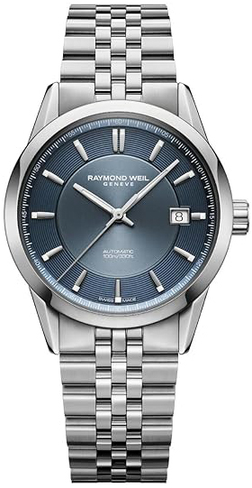 Raymond Weil Damklocka 2771-ST-50051 Freelancer Bl&aring;/St&aring;l &Oslash;38 mm