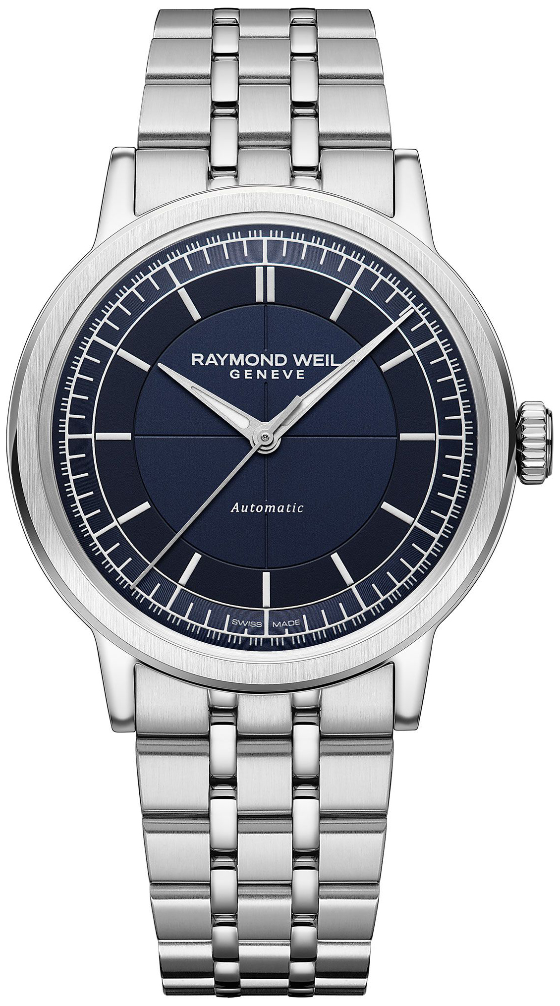 Raymond Weil Herrklocka 2925-ST-50001 Millesime Bl&aring;/St&aring;l &Oslash;39 mm