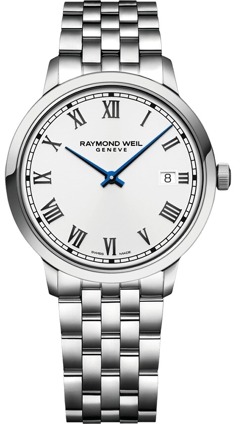 Raymond Weil Herrklocka 5485-ST-00359 Toccata Vit/Stål Ø39 mm - Raymond Weil