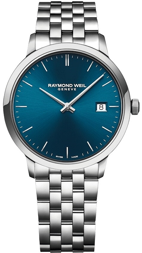 Raymond Weil Herrklocka 5485-ST-50001 Toccata Blå/Stål Ø39 mm - Raymond Weil