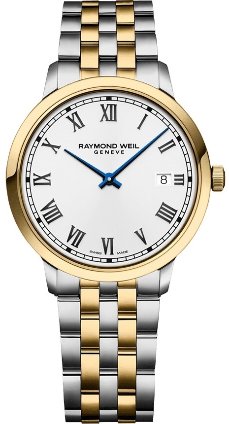 Raymond Weil Herrklocka 5485-STP-00359 Toccata Vit/Stål Ø39 mm - Raymond Weil