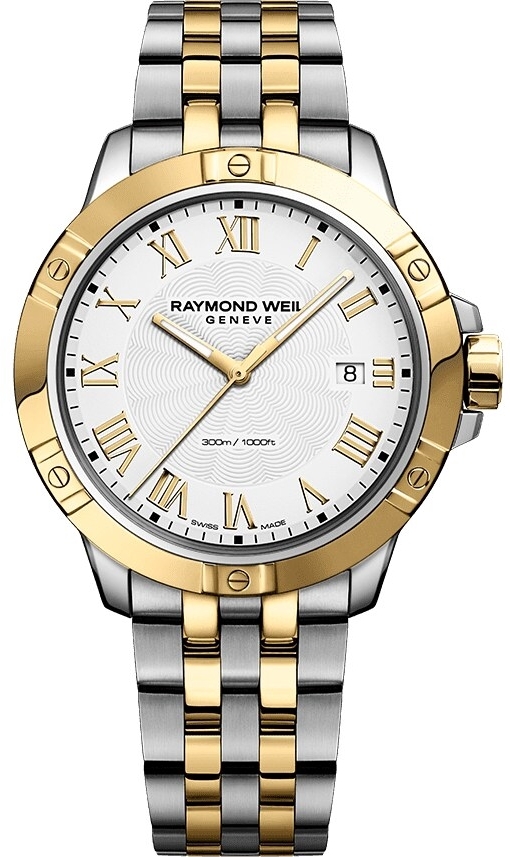 Raymond Weil Herrklocka 8160-STP-00308 Tango Vit/Stål Ø41 mm - Raymond Weil