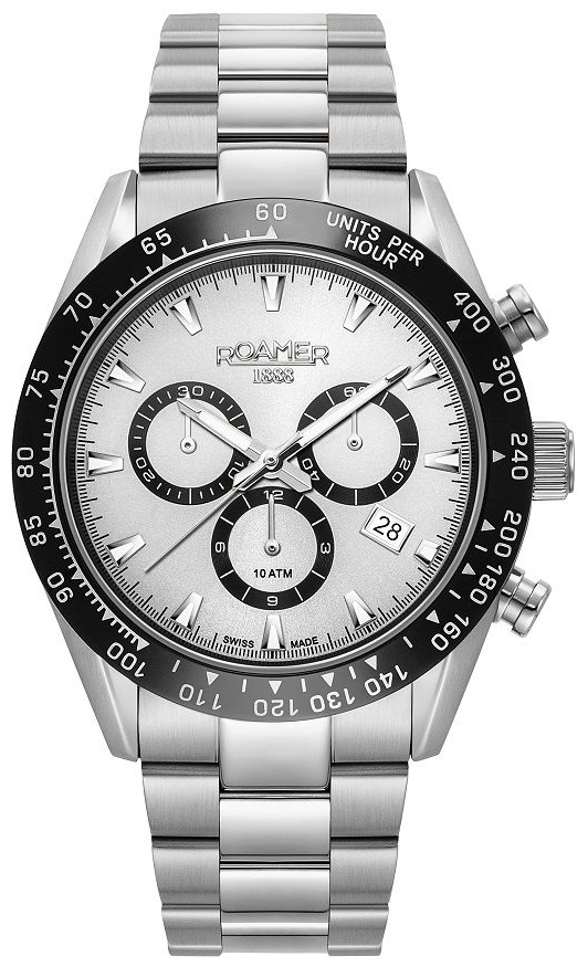 Roamer Monza Herrklocka 850837-41-15-20 Monza 100 Silverfärgad/Stål - Roamer Monza