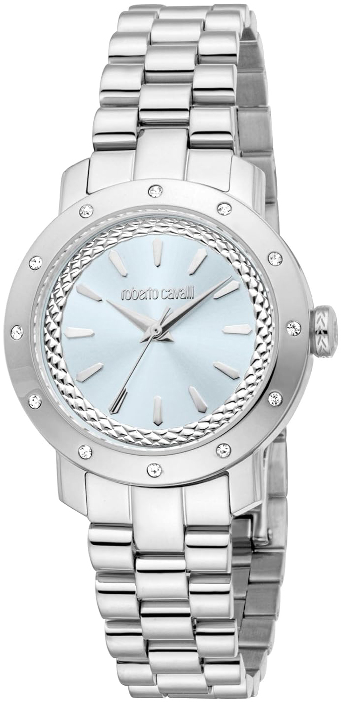 Roberto Cavalli by Franck Muller Damklocka RC5L125M0045 Blå/Stål - Roberto Cavalli by Franck Muller