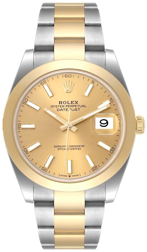Rolex Herrklocka 126303-0009 Datejust 41 Guld/18 karat gult guld Ø41 - Rolex
