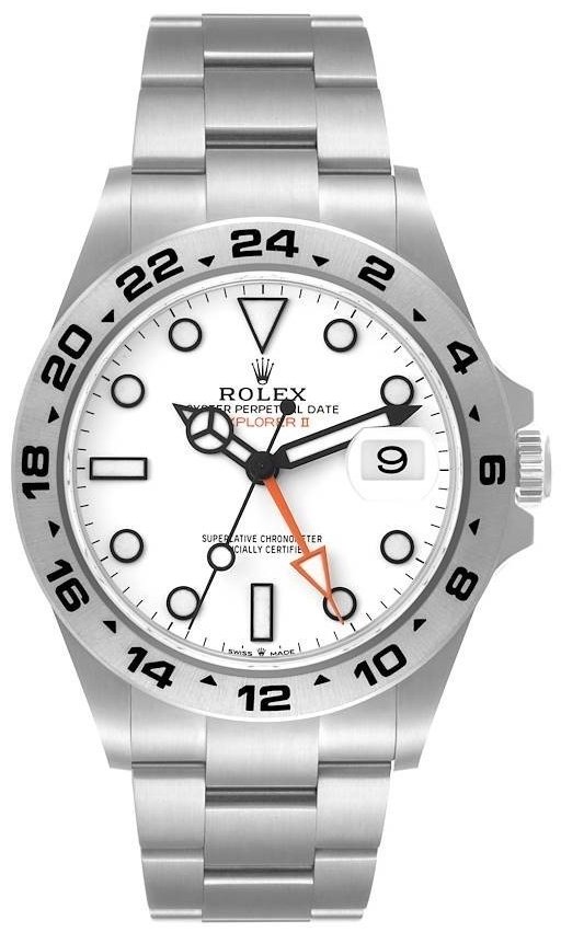 Rolex Herrklocka 226570-0001 Explorer Ii Polar Vit/Stål Ø42 mm - Rolex