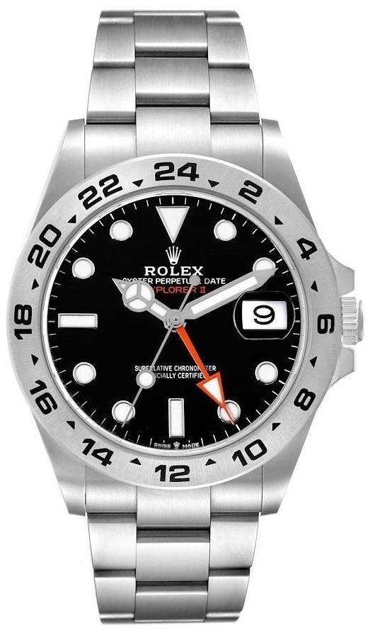 Rolex Herrklocka 226570-0002 Explorer Ii Svart/Stål Ø42 mm - Rolex